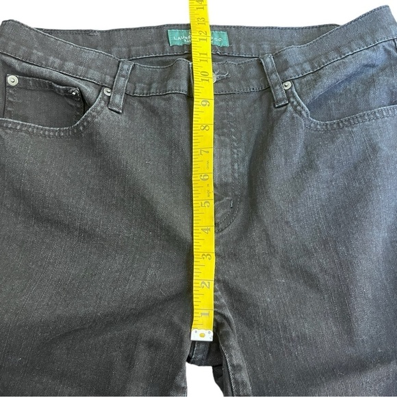 Lauren Ralph Lauren Womens Classic Straight Black Jeans - Picture 8 of 9